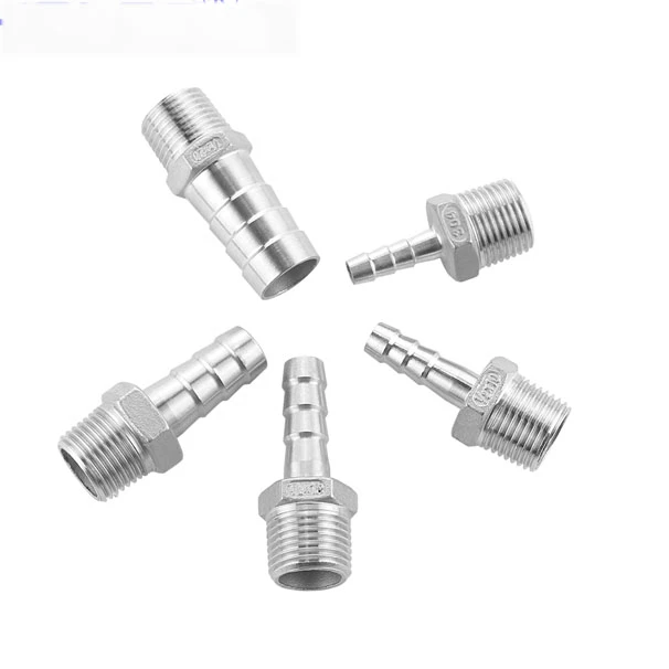 Cnc Machining Parts Hose Nipple Stainless Steel Pipe Fittings