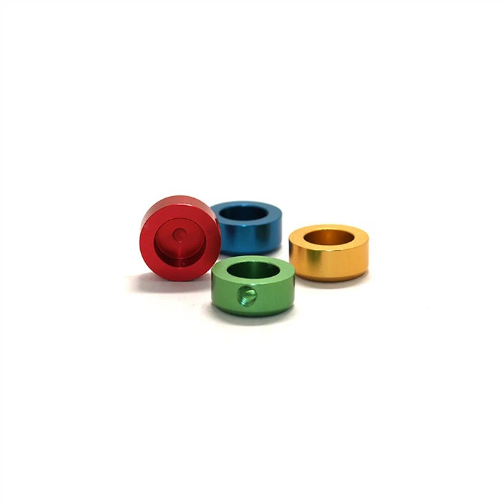 OEM Round Aluminum Anodized Color Decorative End Cap